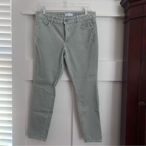 LOFT (29P) Grey Corduroy Pants